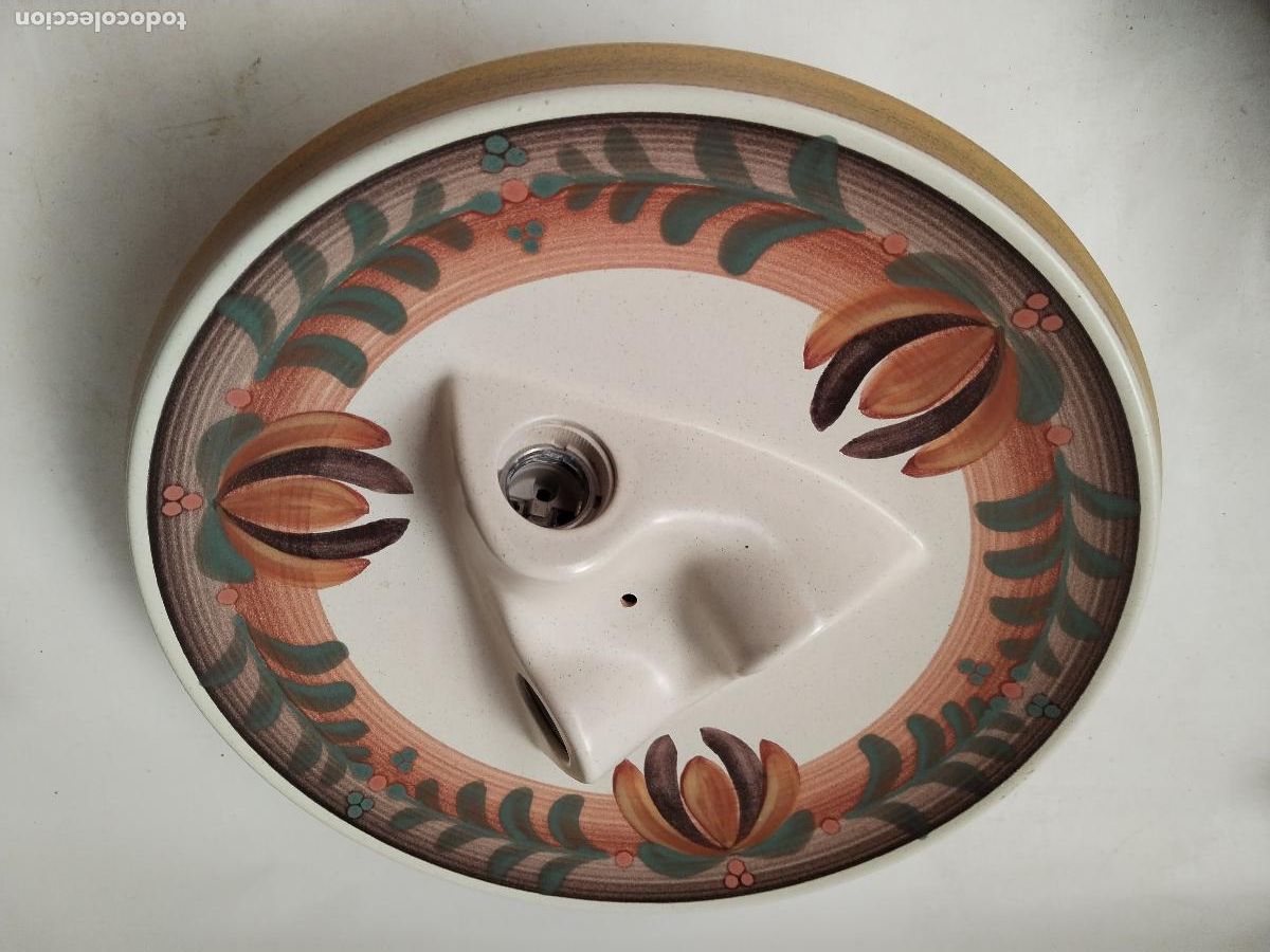 Vintage: lampara de techo en ceramica portaceli - Foto 2