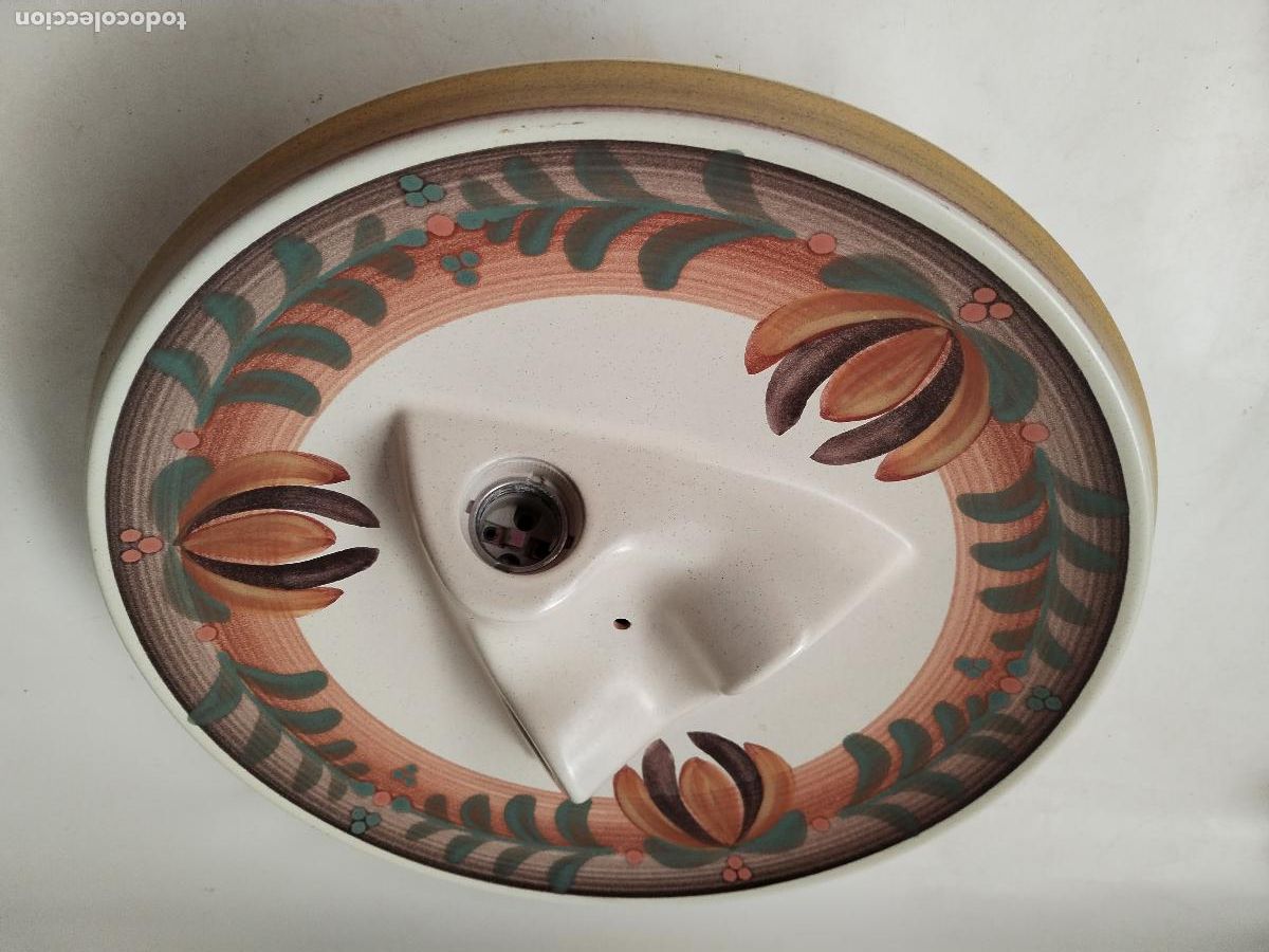 Vintage: lampara de techo en ceramica portaceli - Foto 3