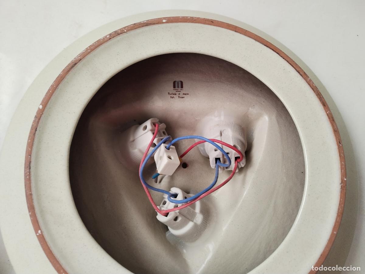 Vintage: lampara de techo en ceramica portaceli - Foto 6