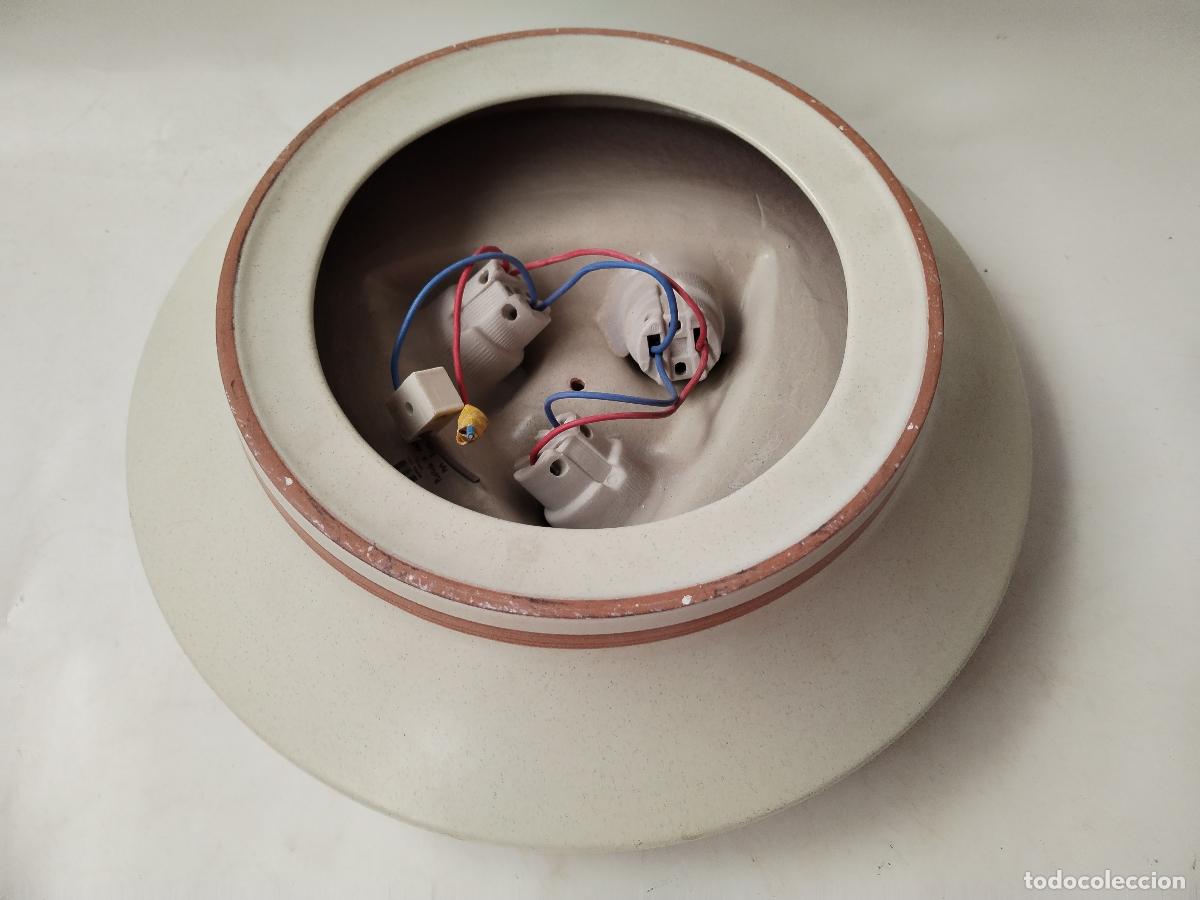 Vintage: lampara de techo en ceramica portaceli - Foto 8