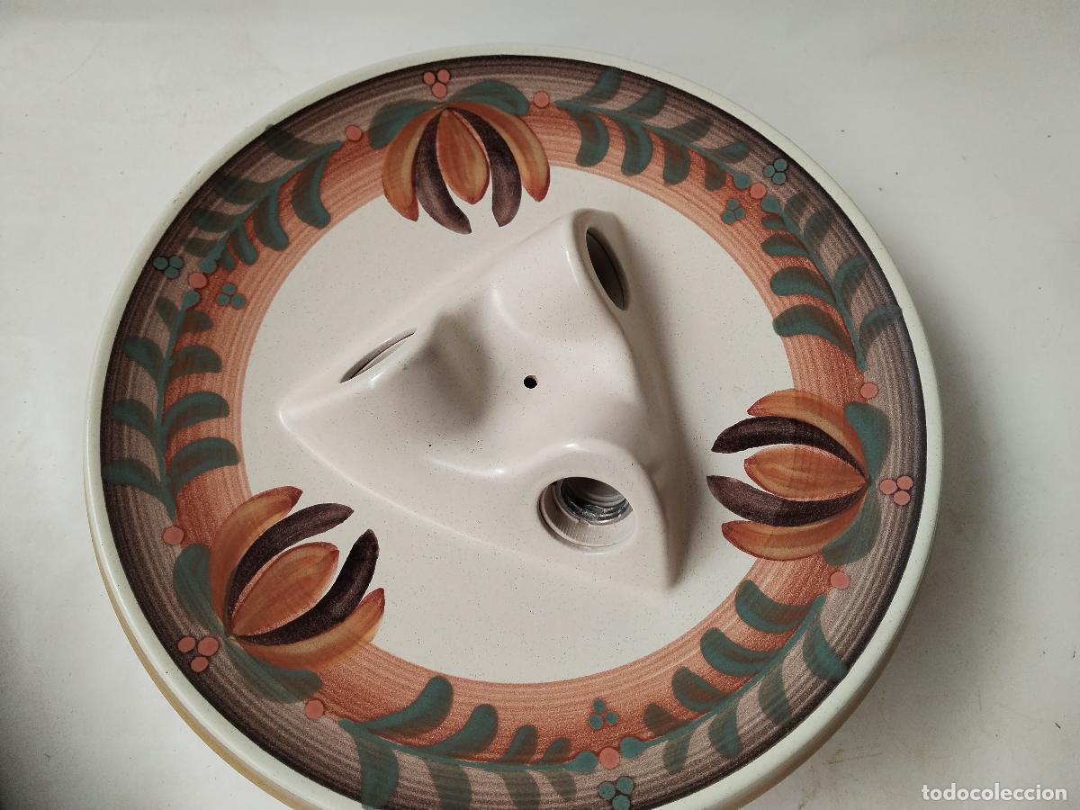 Vintage: lampara de techo en ceramica portaceli - Foto 1