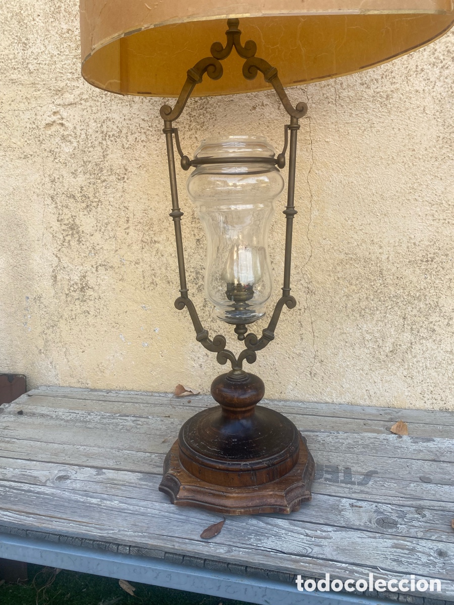 Vintage: Original l&aacute;mpara de sobremesa - Foto 6