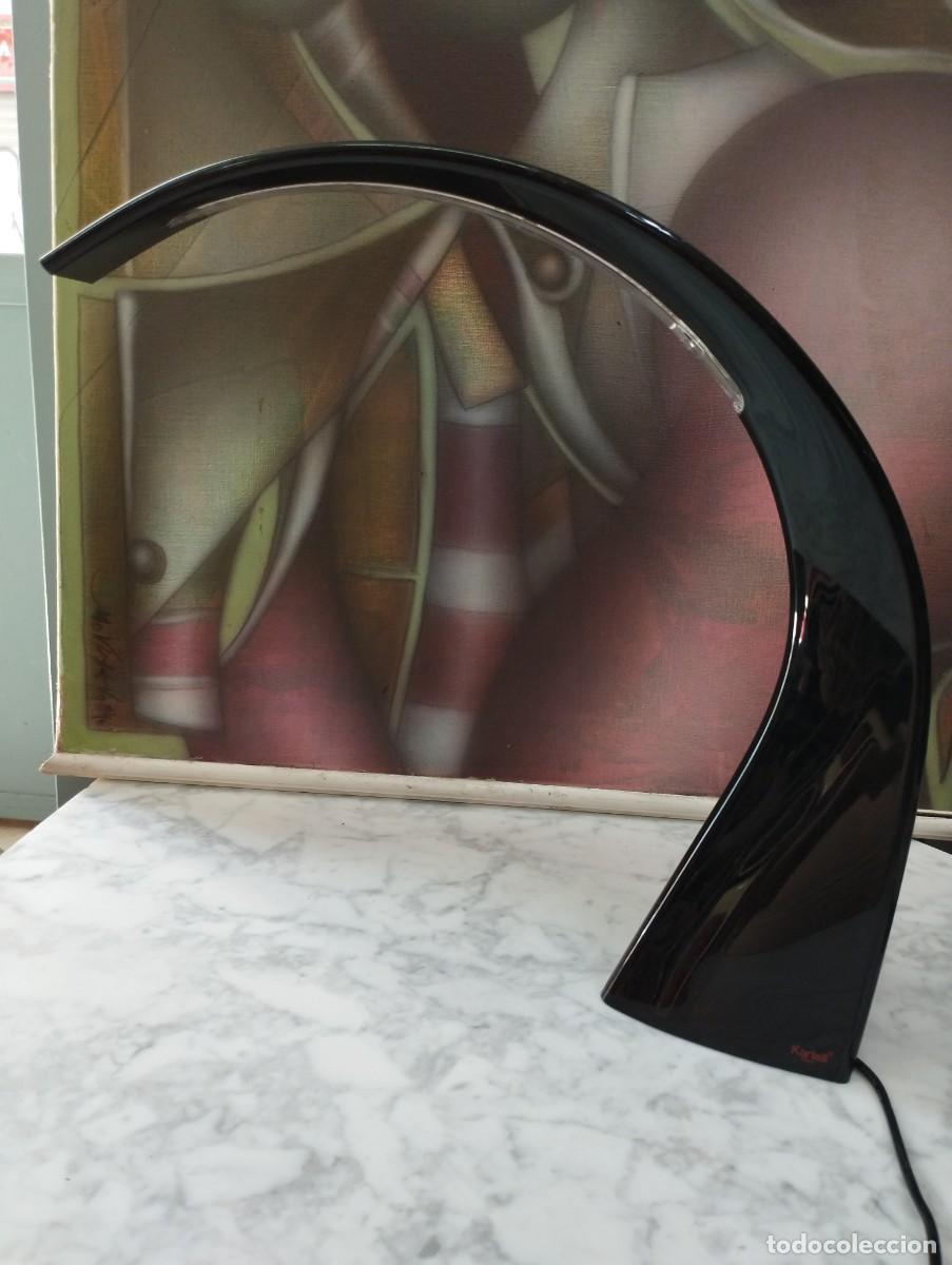 Vintage: LAMPARA DE MESA KARTELL MODELO TAJ MINI. FUNCIONANDO - Foto 2