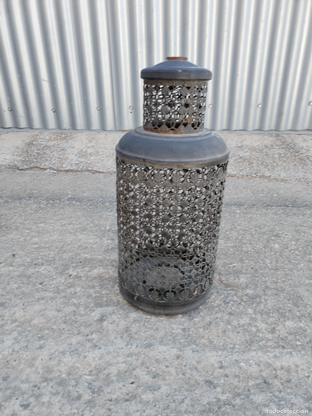 Vintage: farol de metal vintage - Foto 3