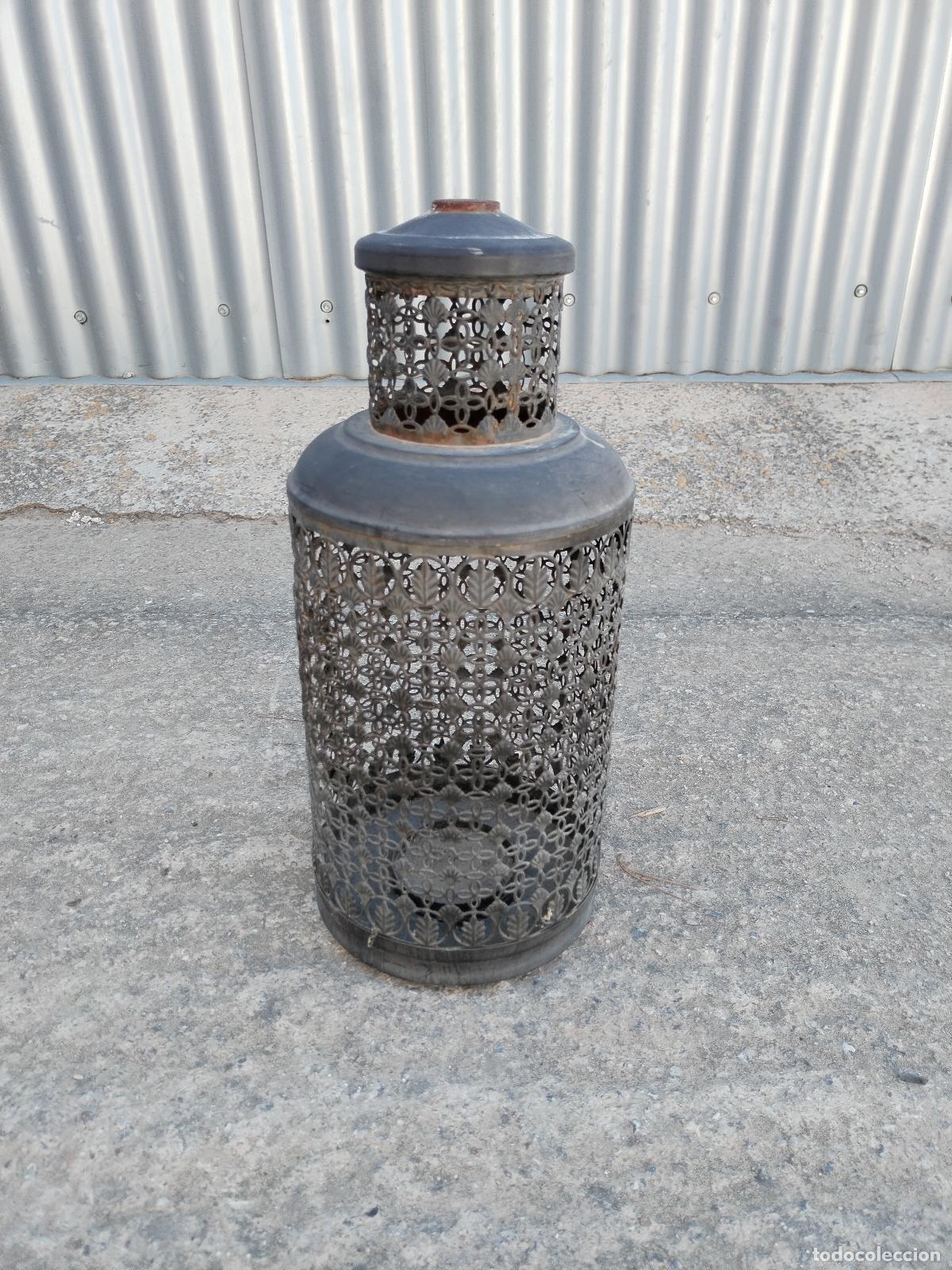 Vintage: farol de metal vintage - Foto 4