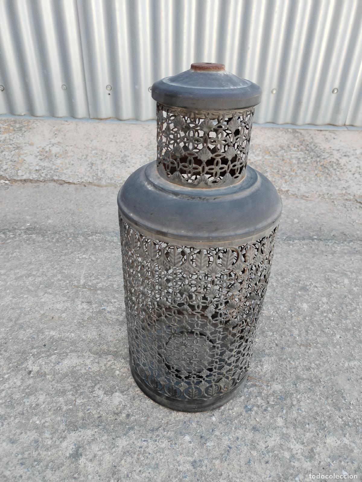 Vintage: farol de metal vintage - Foto 5