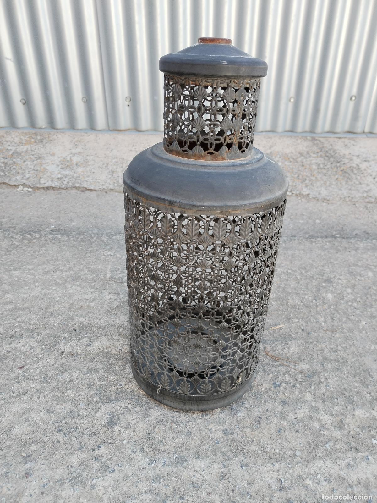 Vintage: farol de metal vintage - Foto 1