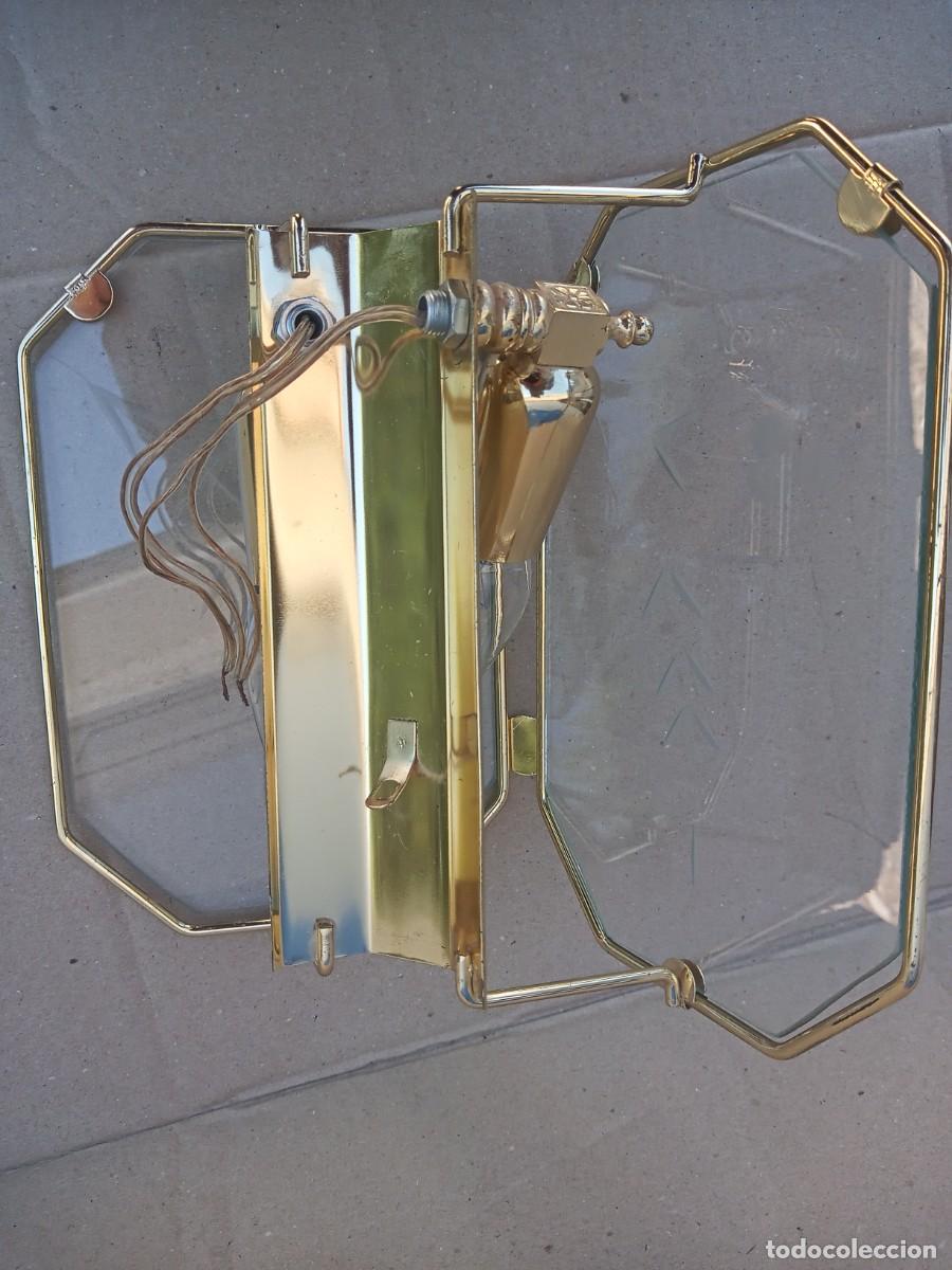 Vintage: BONITO APLIQUE DE CRISTAL Y LATON - Foto 8