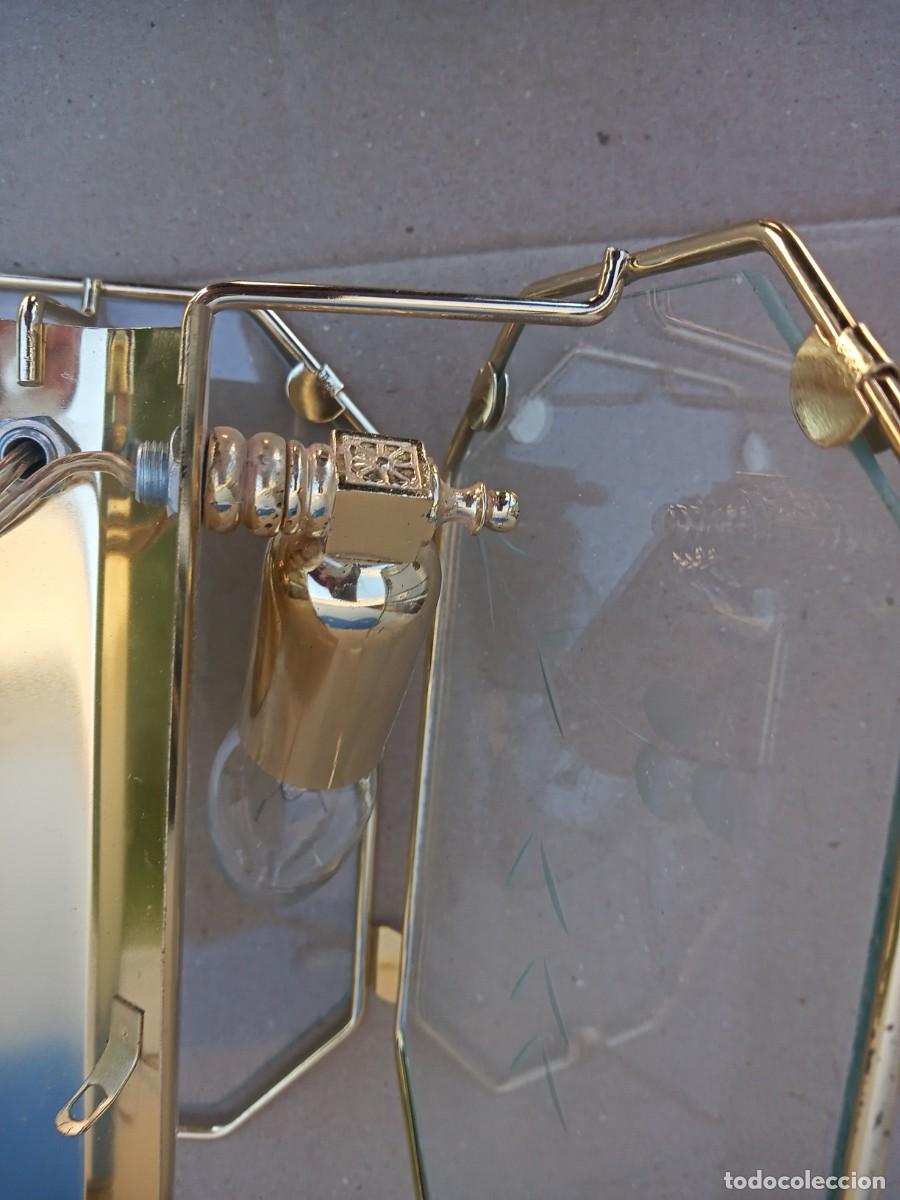 Vintage: BONITO APLIQUE DE CRISTAL Y LATON - Foto 9
