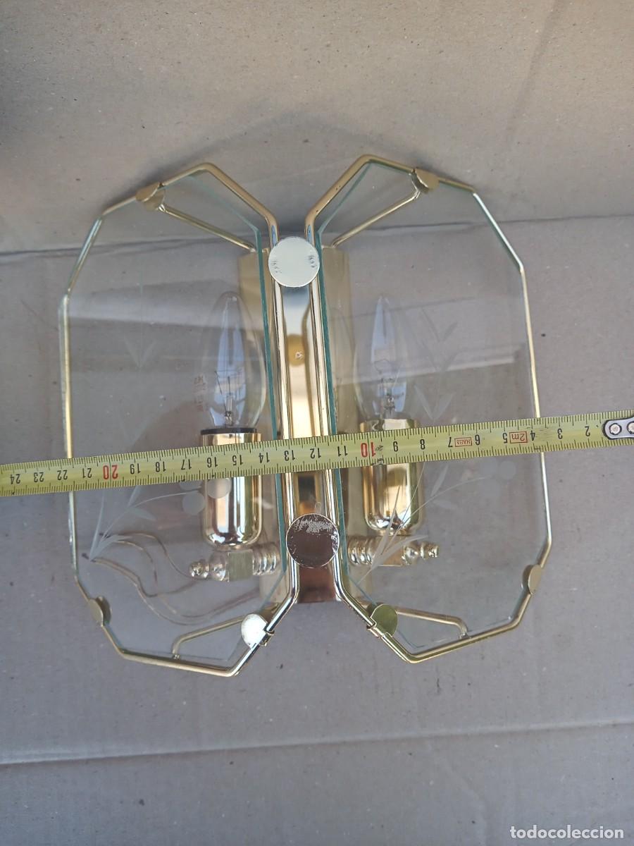 Vintage: BONITO APLIQUE DE CRISTAL Y LATON - Foto 11