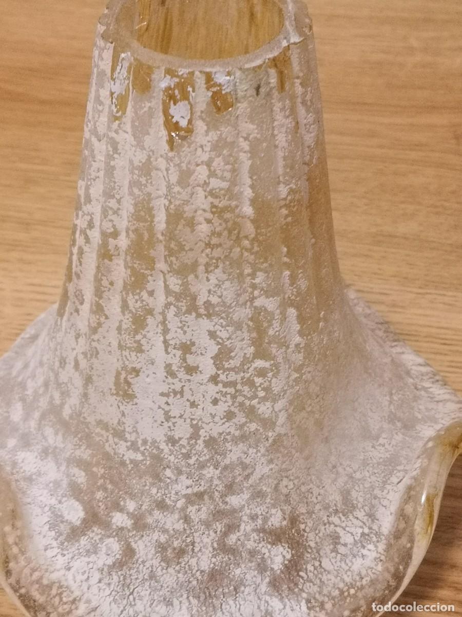 Vintage: TULIPA MURANO CON SOPORTE - Foto 4