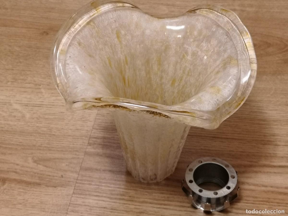 Vintage: TULIPA MURANO CON SOPORTE - Foto 6