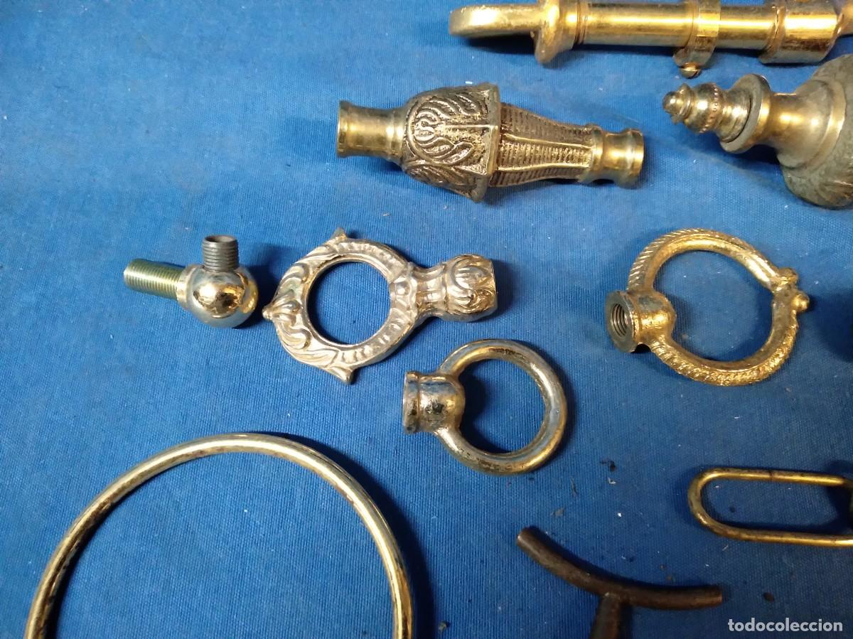 Vintage: GRAN LOTE DE DESPIECE L&Aacute;MPARAS COLGAR - Foto 3