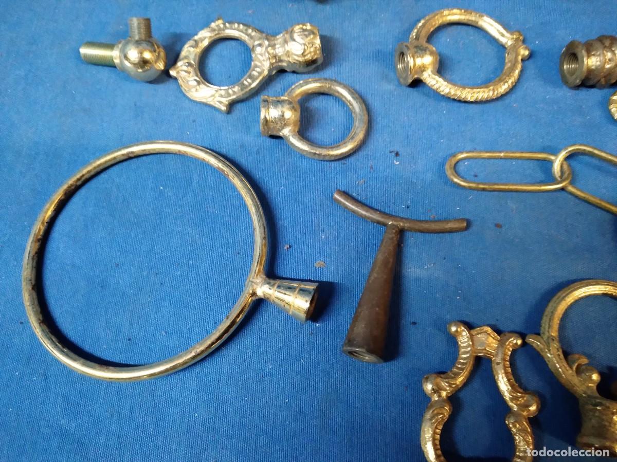 Vintage: GRAN LOTE DE DESPIECE L&Aacute;MPARAS COLGAR - Foto 5