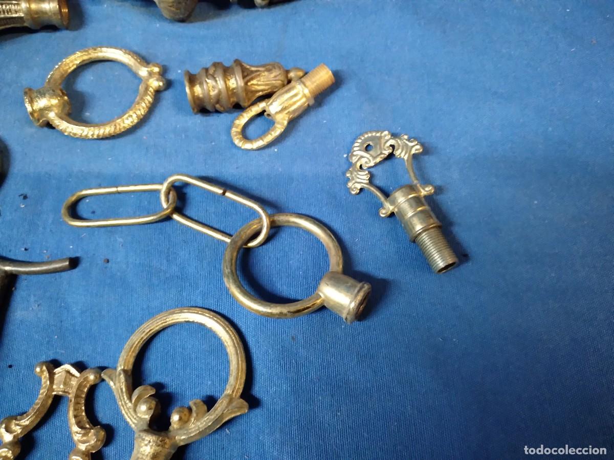 Vintage: GRAN LOTE DE DESPIECE L&Aacute;MPARAS COLGAR - Foto 6