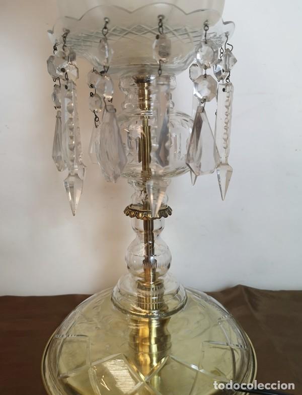 Vintage: L&aacute;mpara Cristal y L&aacute;grimas - Foto 2
