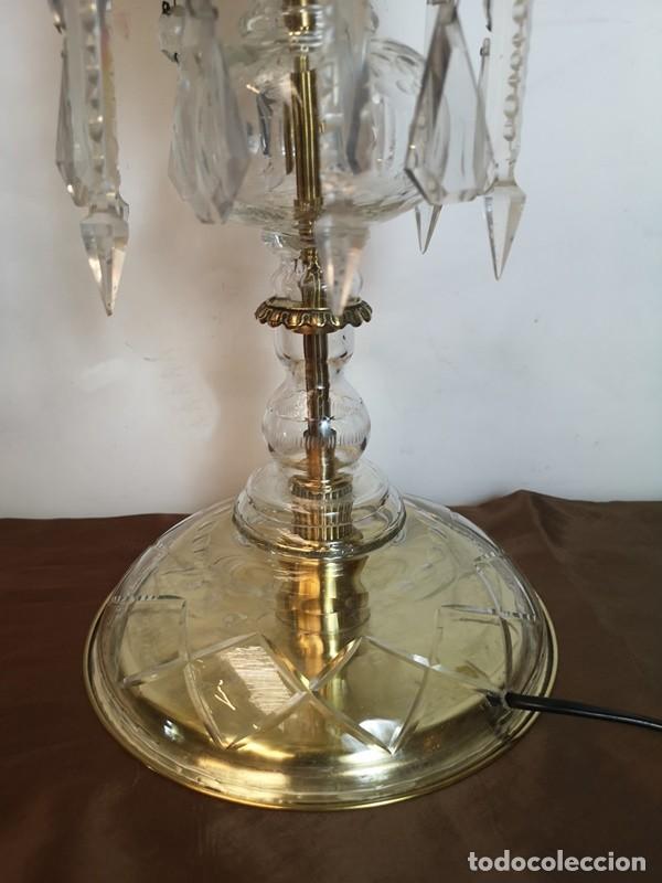 Vintage: L&aacute;mpara Cristal y L&aacute;grimas - Foto 3