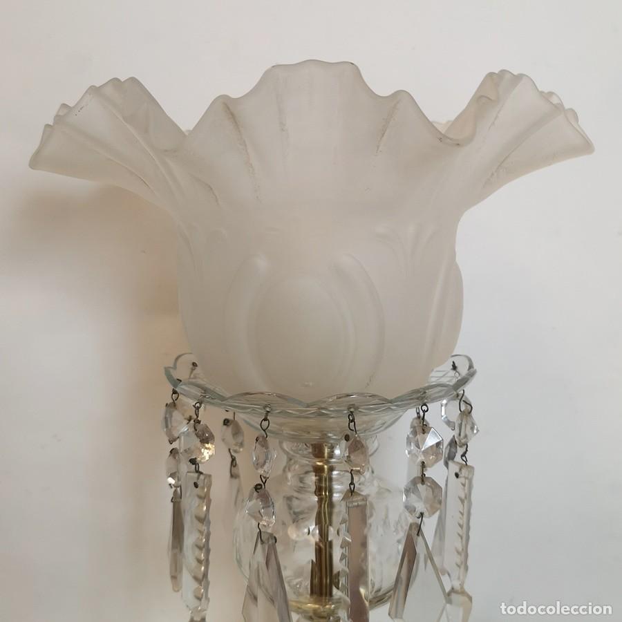 Vintage: L&aacute;mpara Cristal y L&aacute;grimas - Foto 4