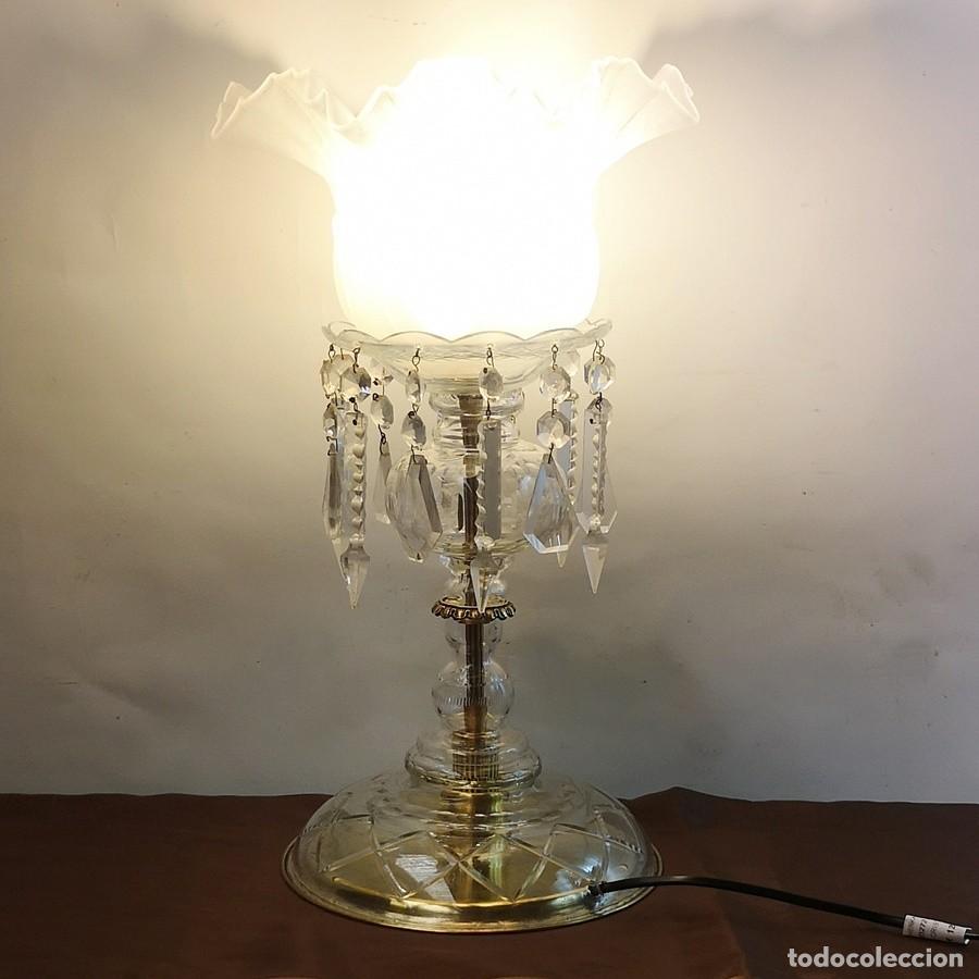 Vintage: L&aacute;mpara Cristal y L&aacute;grimas - Foto 6