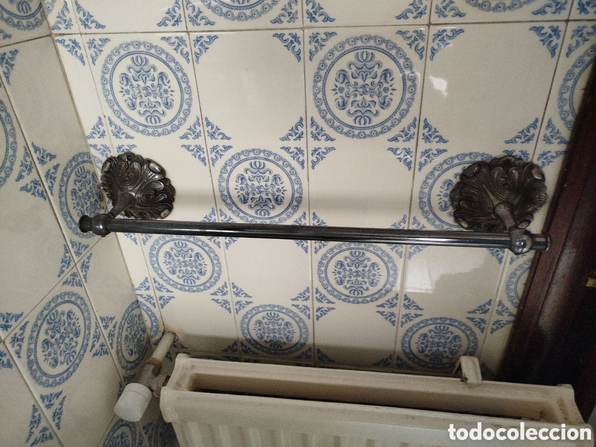 Vintage: Conjunto de apliques de ba&ntilde;o a&ntilde;os 50 - Foto 1