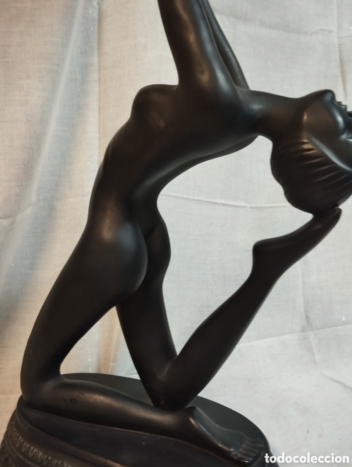 Vintage: Lampara de mesa Art Deco , a&ntilde;os 70 - Foto 7