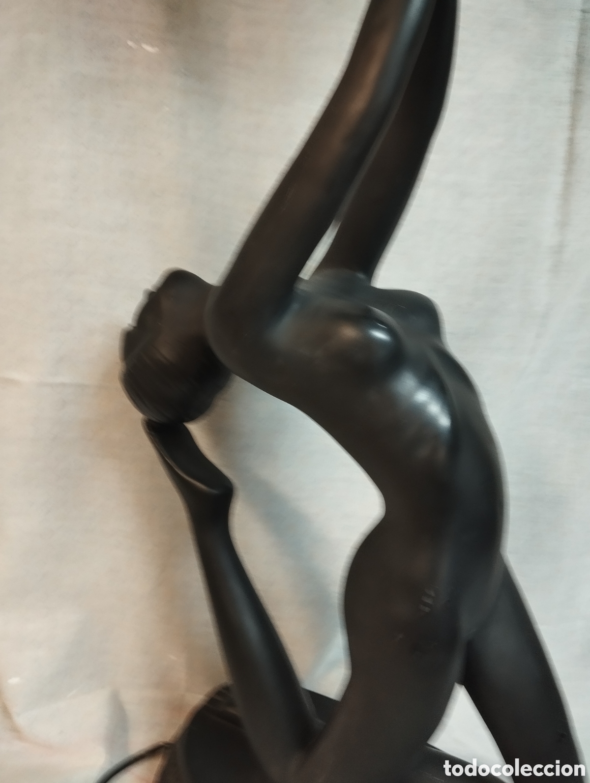 Vintage: Lampara de mesa Art Deco , a&ntilde;os 70 - Foto 10
