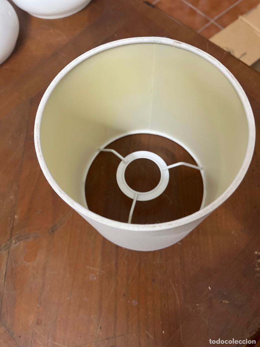 Vintage: Pantalla para l&aacute;mpara, alto 16 cm - Foto 2