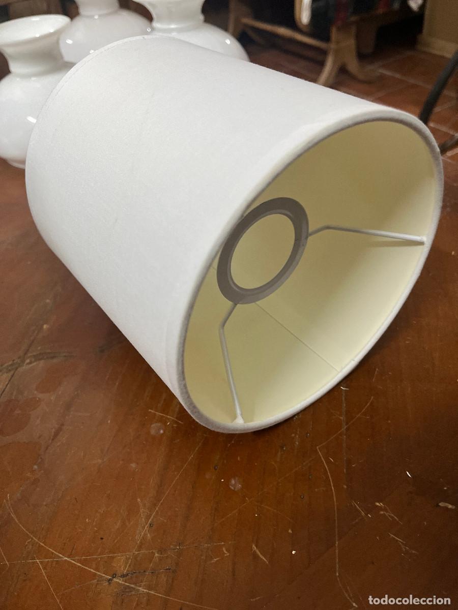 Vintage: Pantalla para l&aacute;mpara, alto 16 cm - Foto 3
