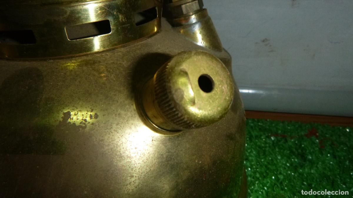 Vintage: ANTIGUA LAMPARA LATON - Foto 3