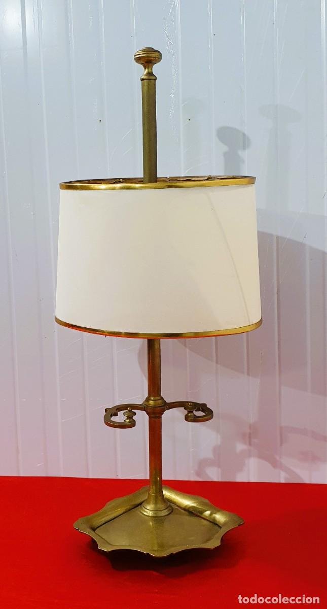 Vintage: Lampara de sobremesa en bronce - Foto 1