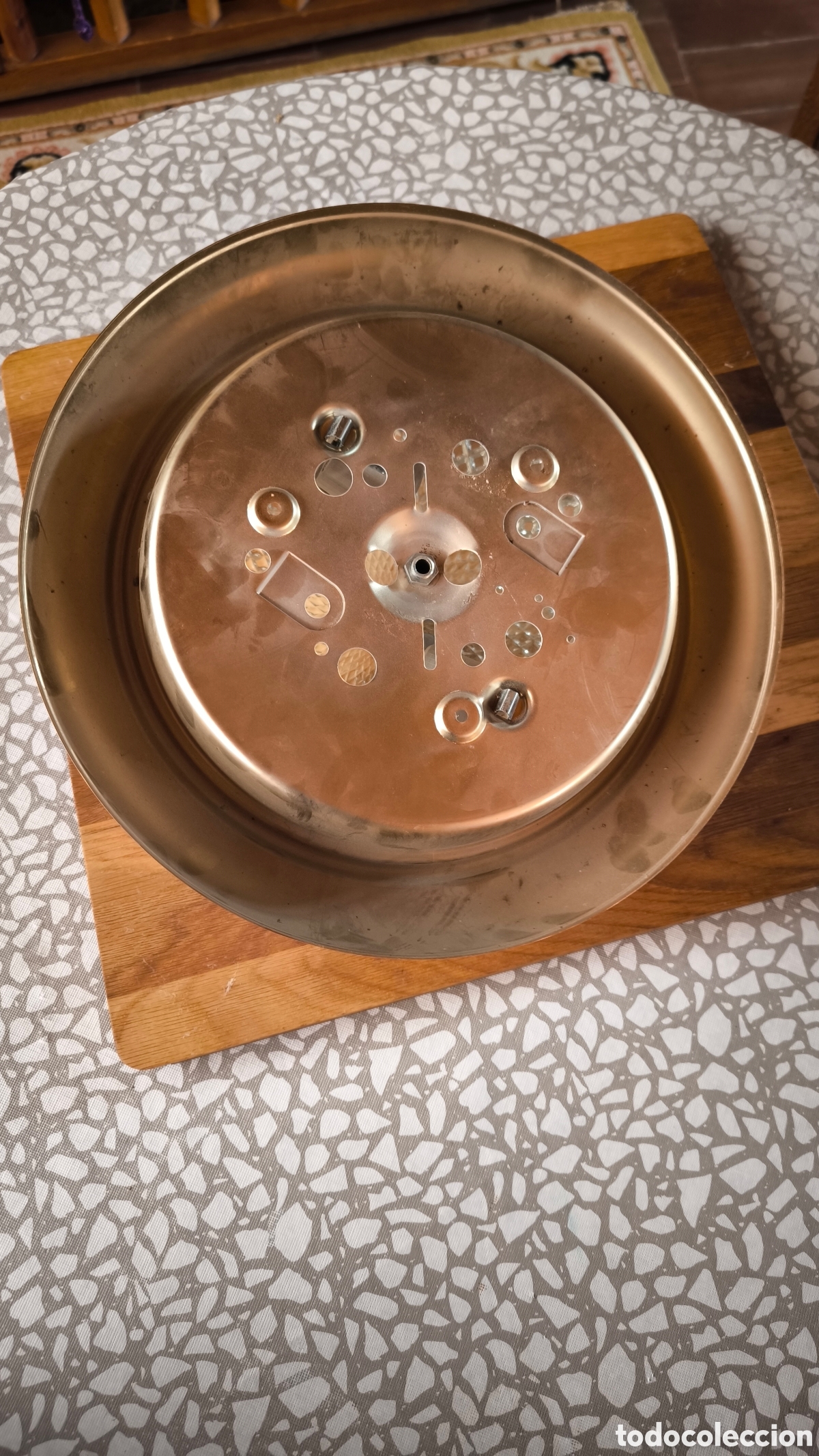 Vintage: Lampara de techo de cristal - Foto 1