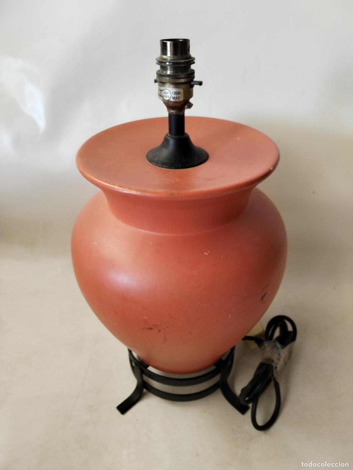 Vintage: lampara vintage de ceramica - Foto 3