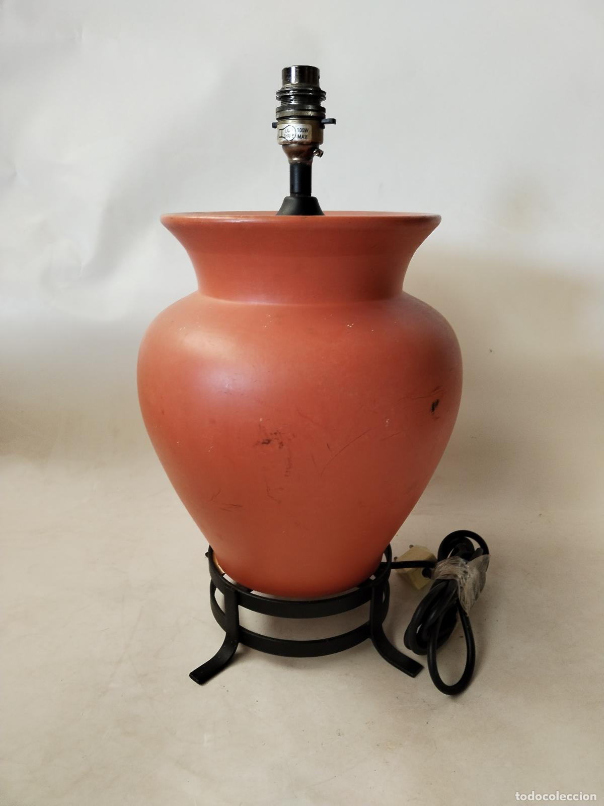 Vintage: lampara vintage de ceramica - Foto 5