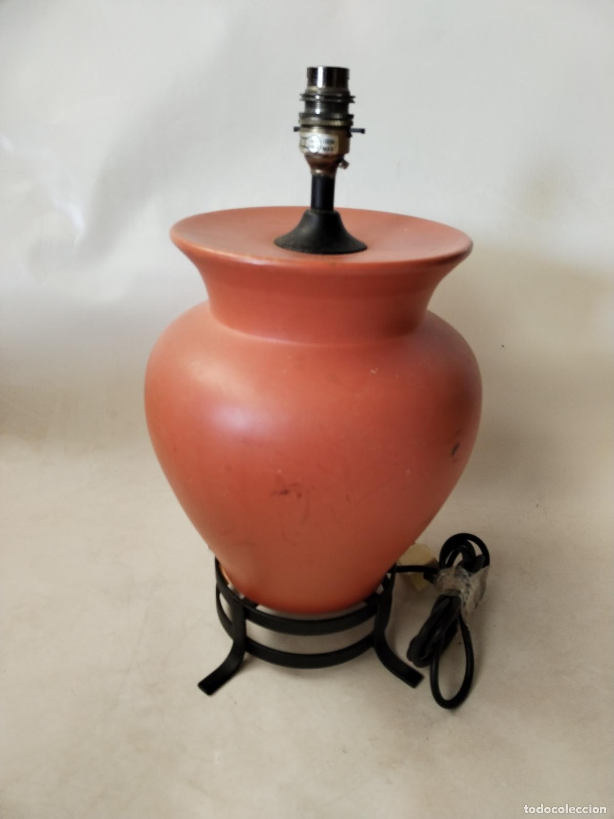Vintage: lampara vintage de ceramica - Foto 9