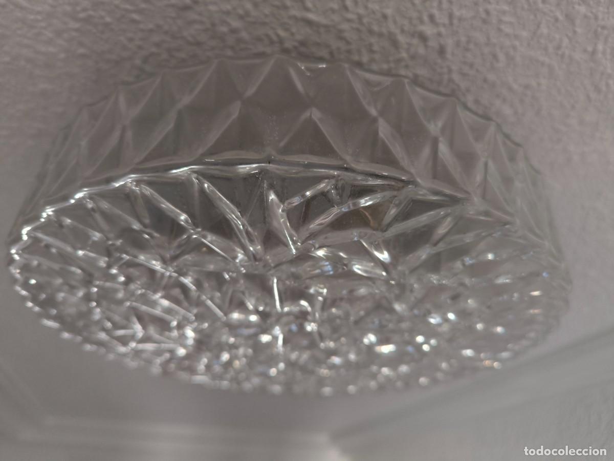 Vintage: Plaf&oacute;n cristal circular - Foto 5