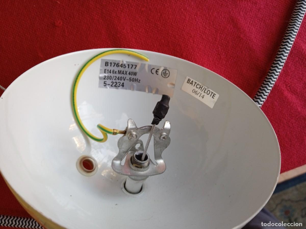 Vintage: L&aacute;mpara de techo moderna escandinava sputnik - Foto 4