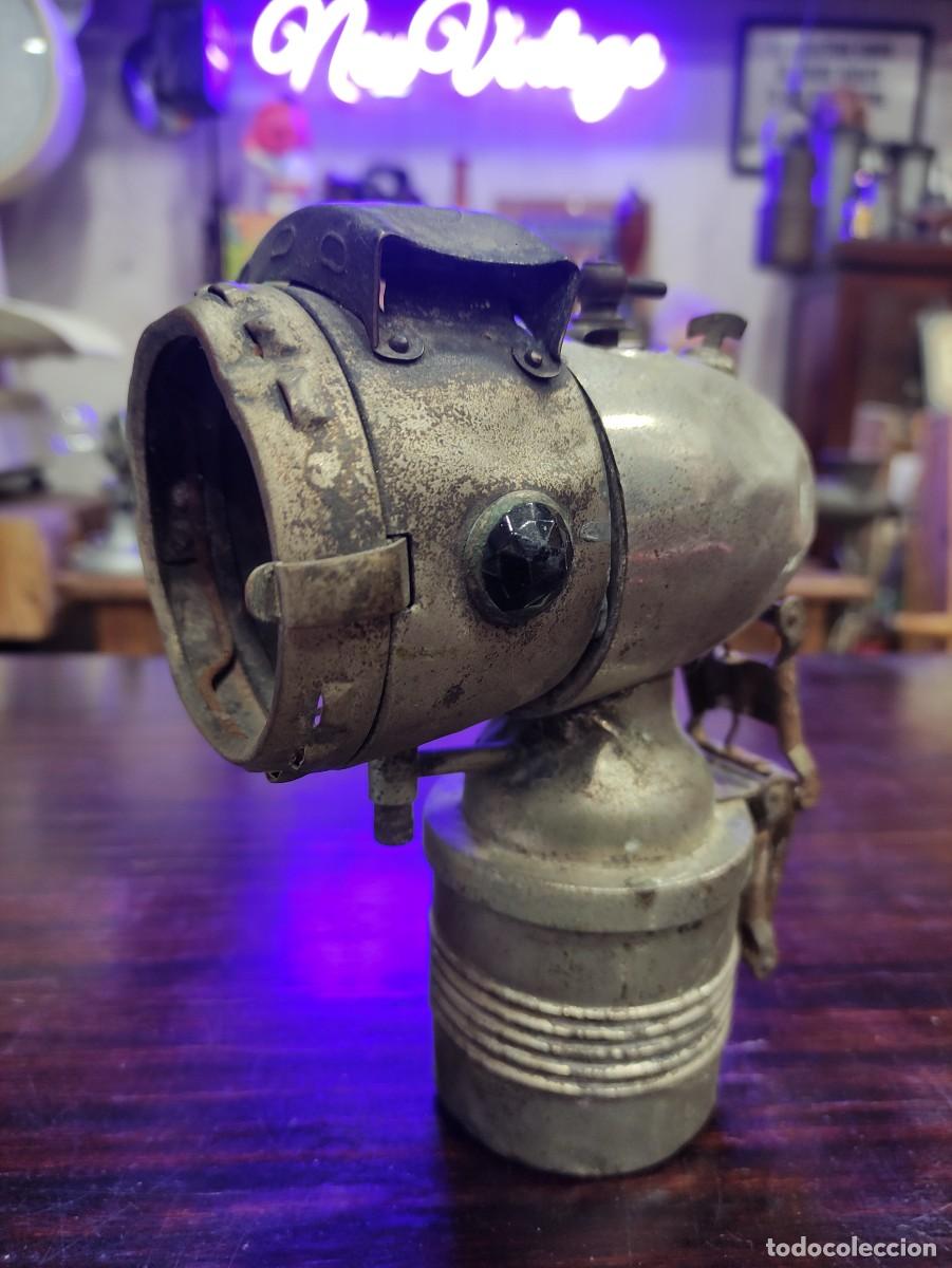 Vintage: Foco carburo antiguo - Foto 1