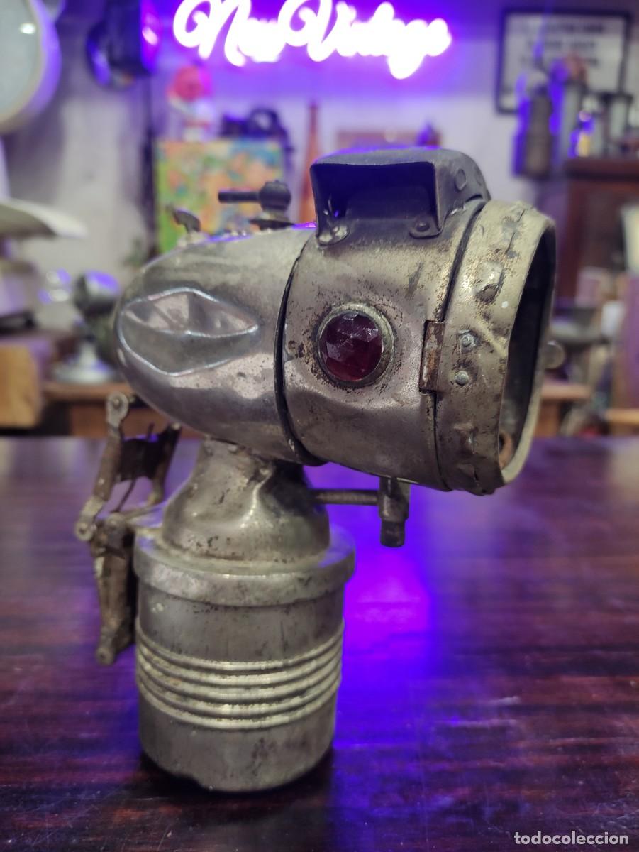 Vintage: Foco carburo antiguo - Foto 3