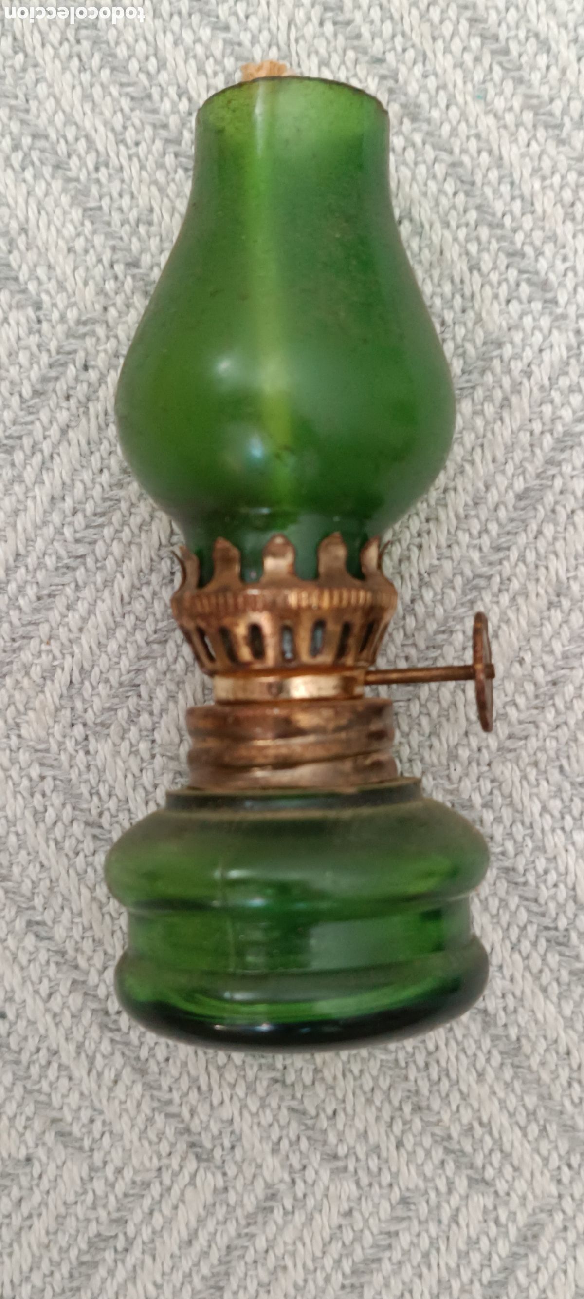 Vintage: Mini quinqu&eacute; de 10 cms de altura - Foto 2
