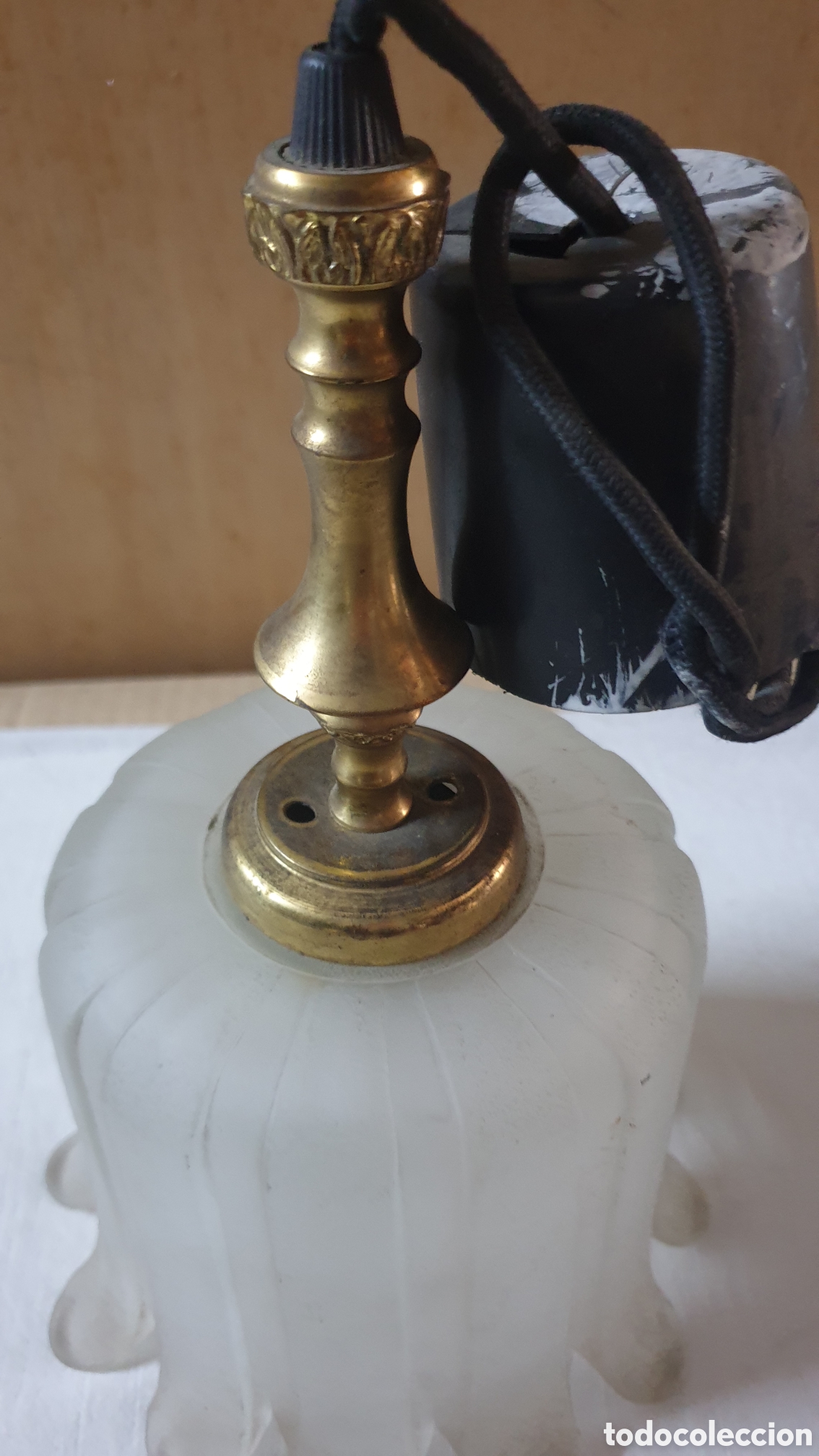 Vintage: L&Aacute;MPARA DE TECHO A&Ntilde;OS 60 - Foto 4