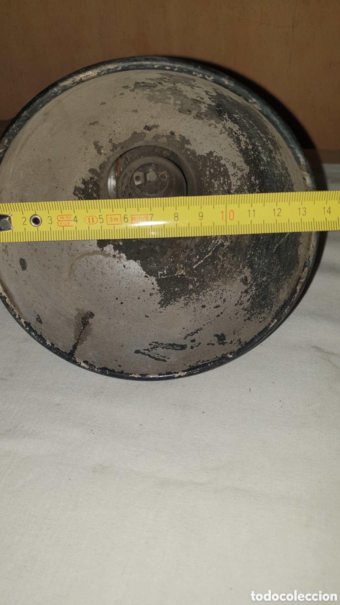 Vintage: L&Aacute;MPARA FLEXO INDUSTRIAL NEGRA - Foto 5