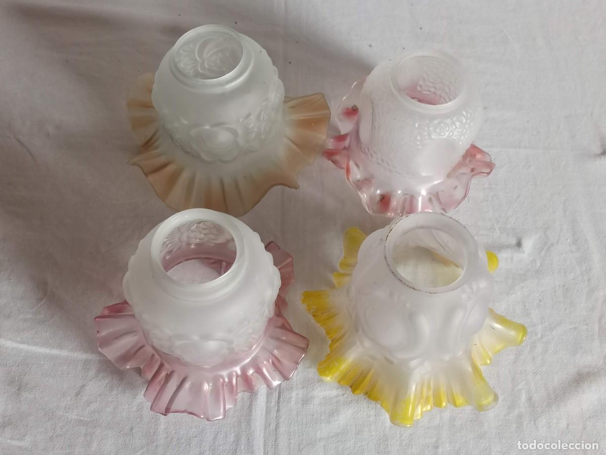Vintage: Lote 4 tulipas modernistas - Foto 8