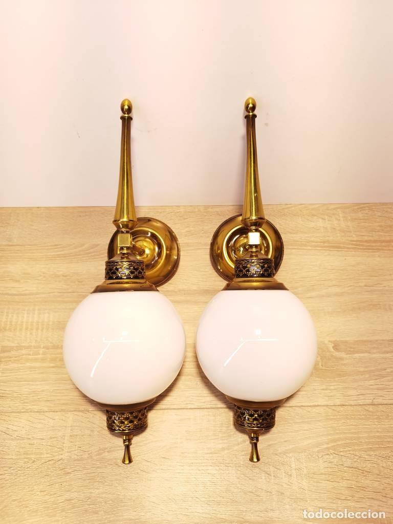 Vintage: 2 APLIQUES PARA PARED - Foto 2