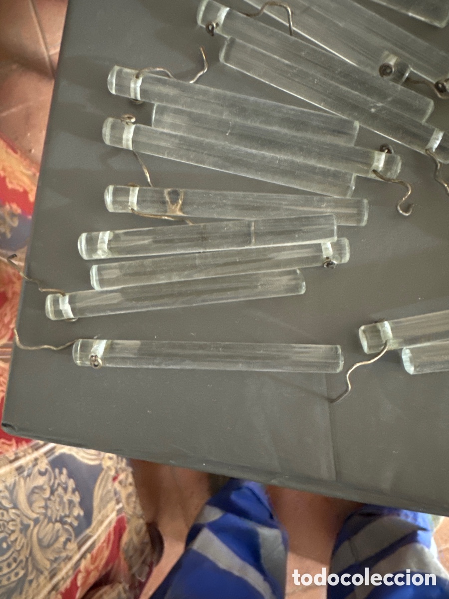 Vintage: Piezas de cristal para l&aacute;mpara - Foto 5