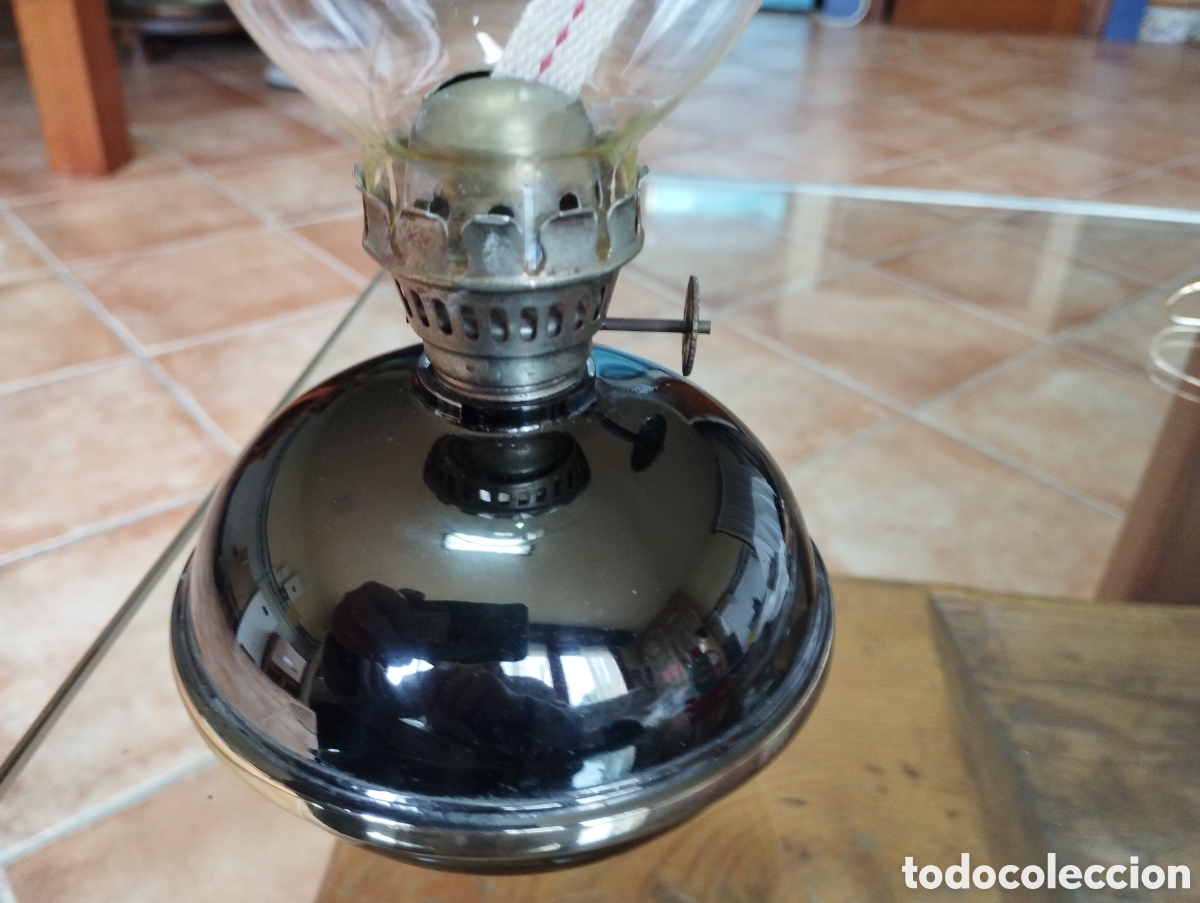 Vintage: Quinqu&eacute; metal decoraci&oacute;n - Foto 2