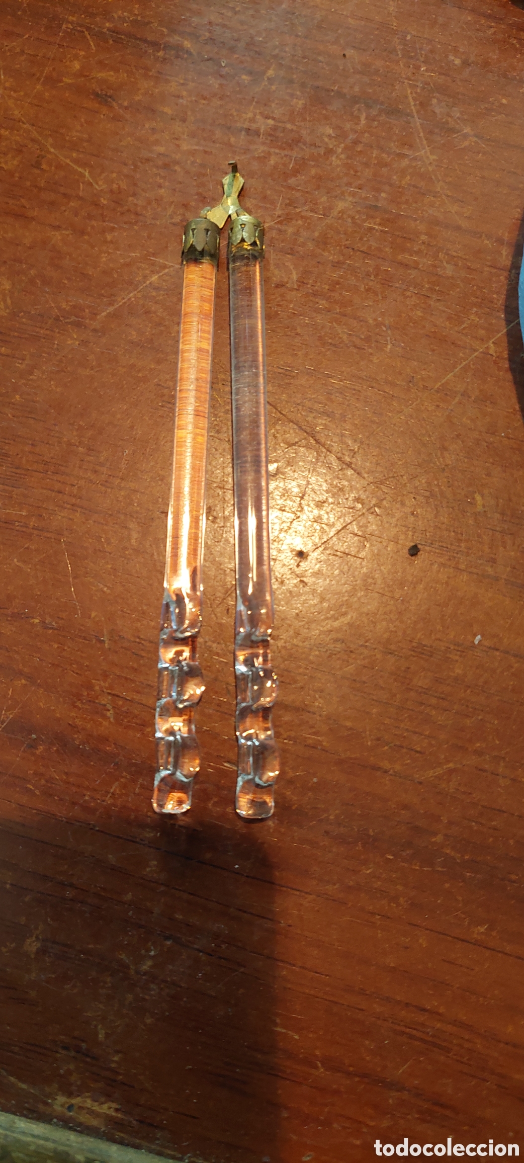 Vintage: Lagrimas doble cristal 25p. - Foto 3