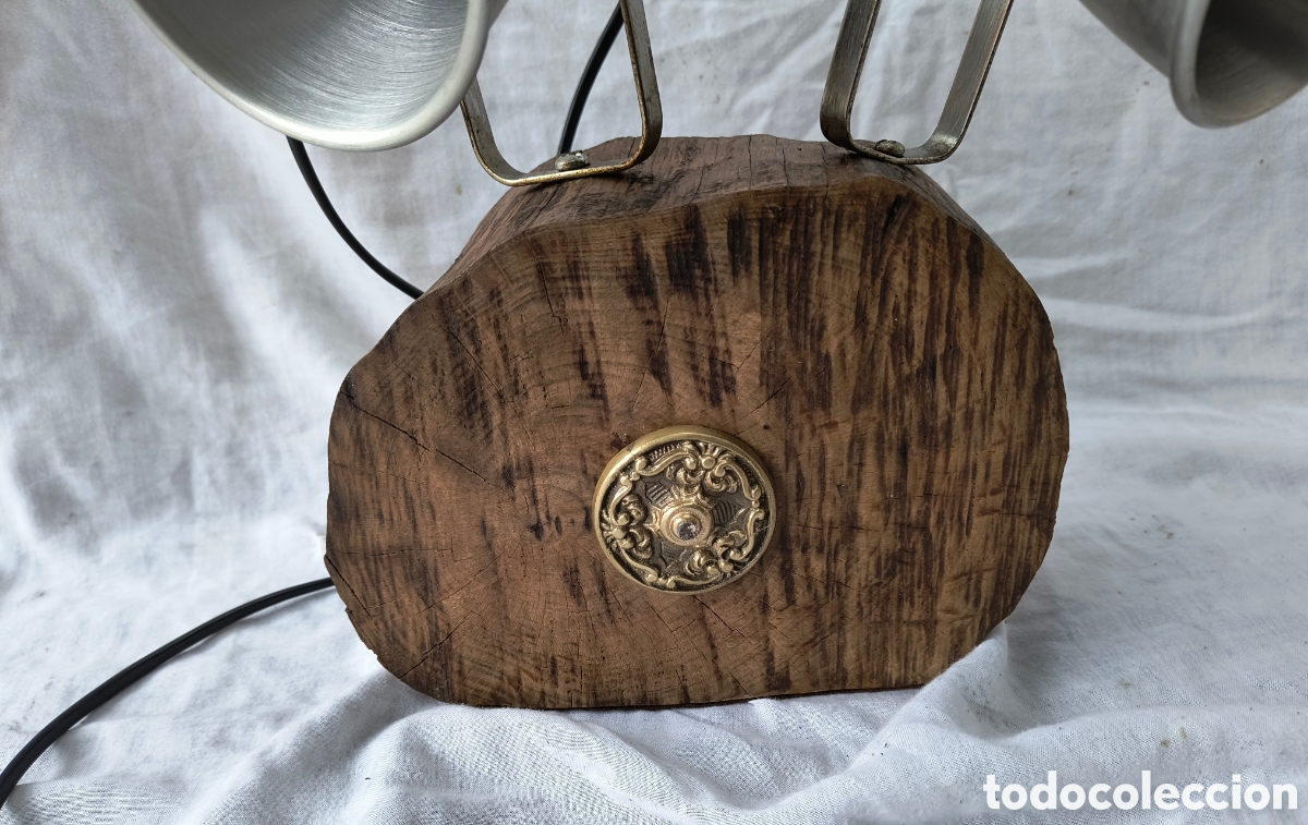 Vintage: Lamparita de mesa doble - Foto 5