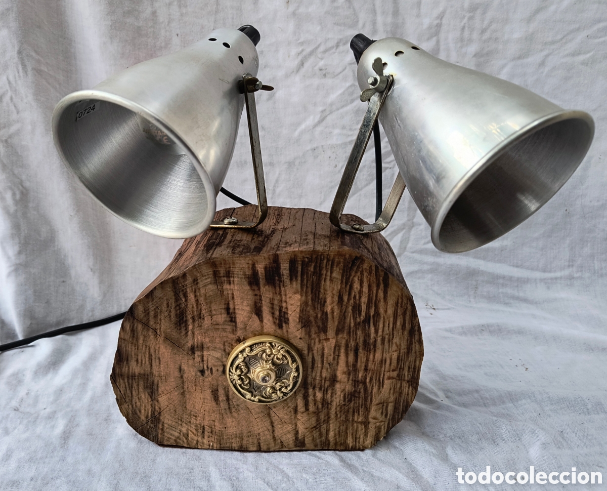 Vintage: Lamparita de mesa doble - Foto 1