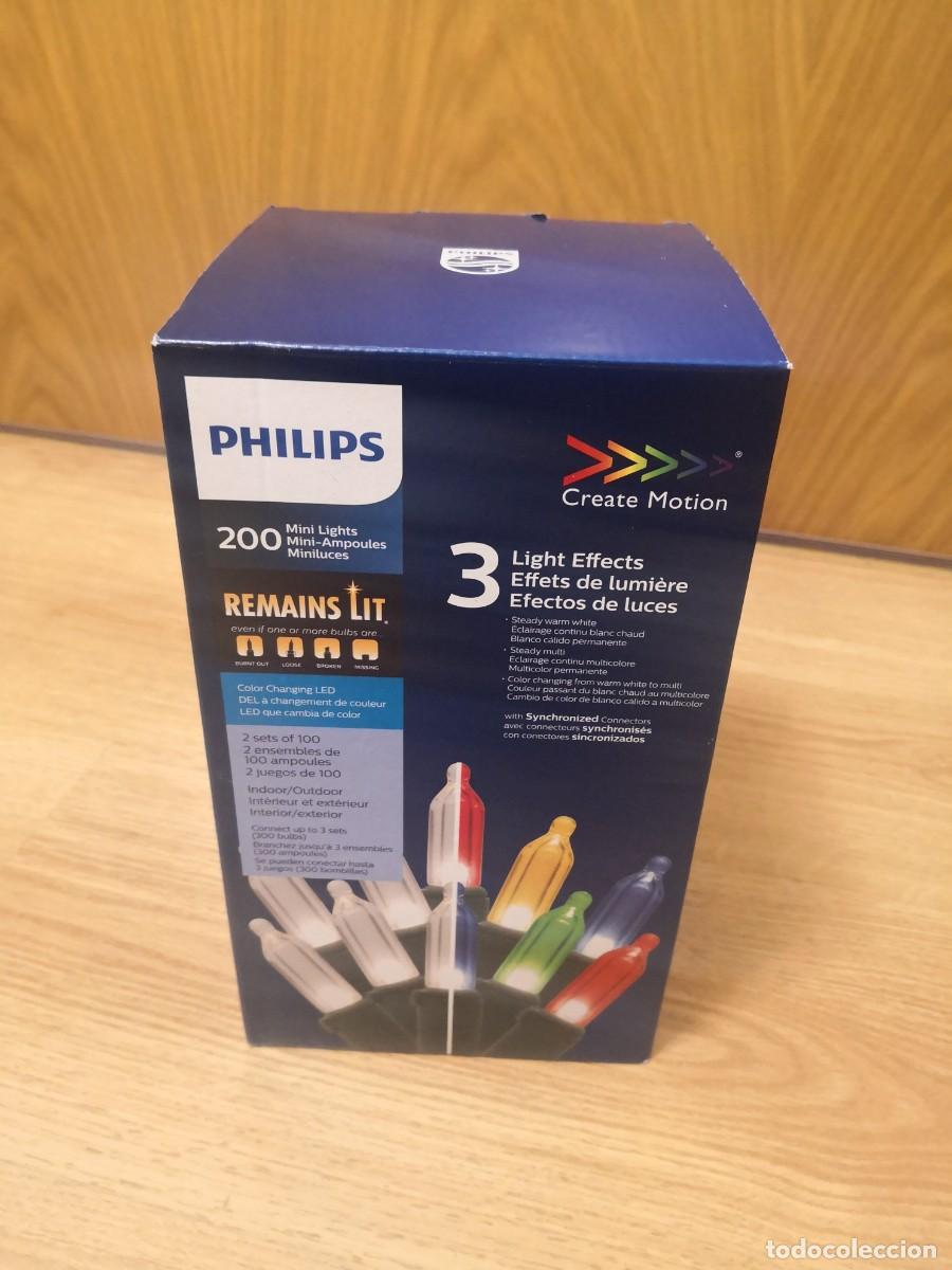 Vintage: LUCES NAVIDAD PHILIPS - Foto 1