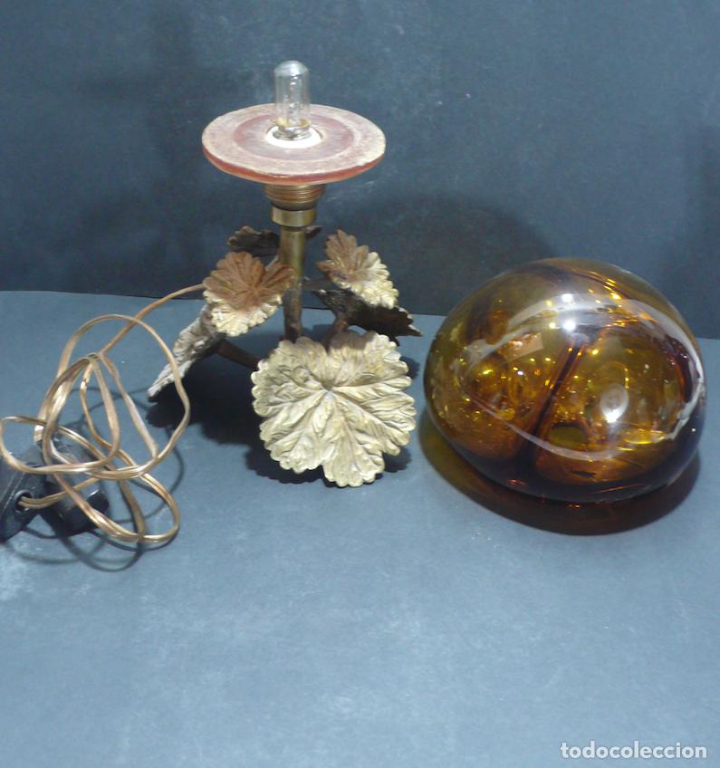 Vintage: PEQUE&Ntilde;A LAMPARA DE MESA - Foto 3